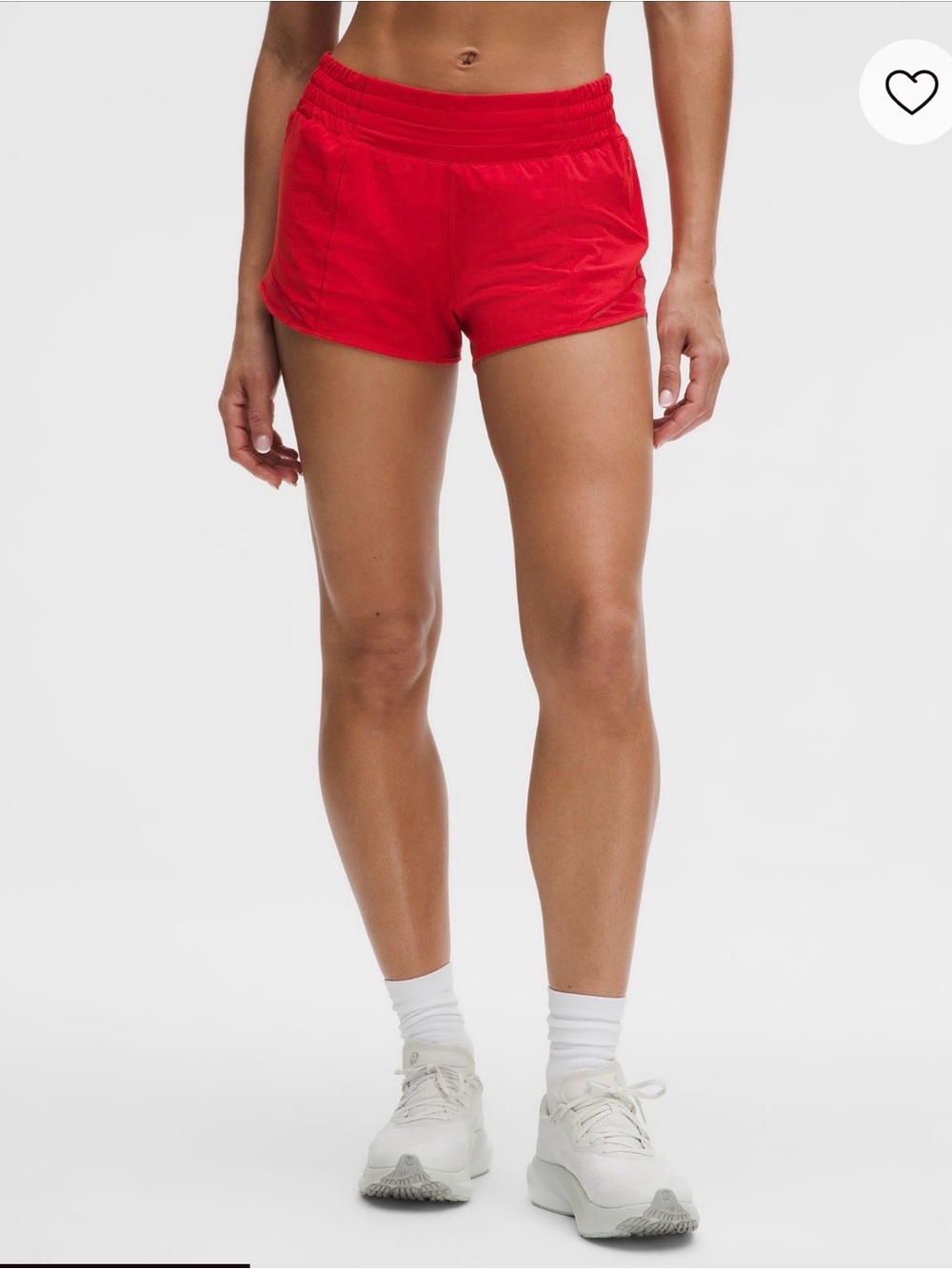 Lululemon Hotty Hot Short 2.5" Red size 2